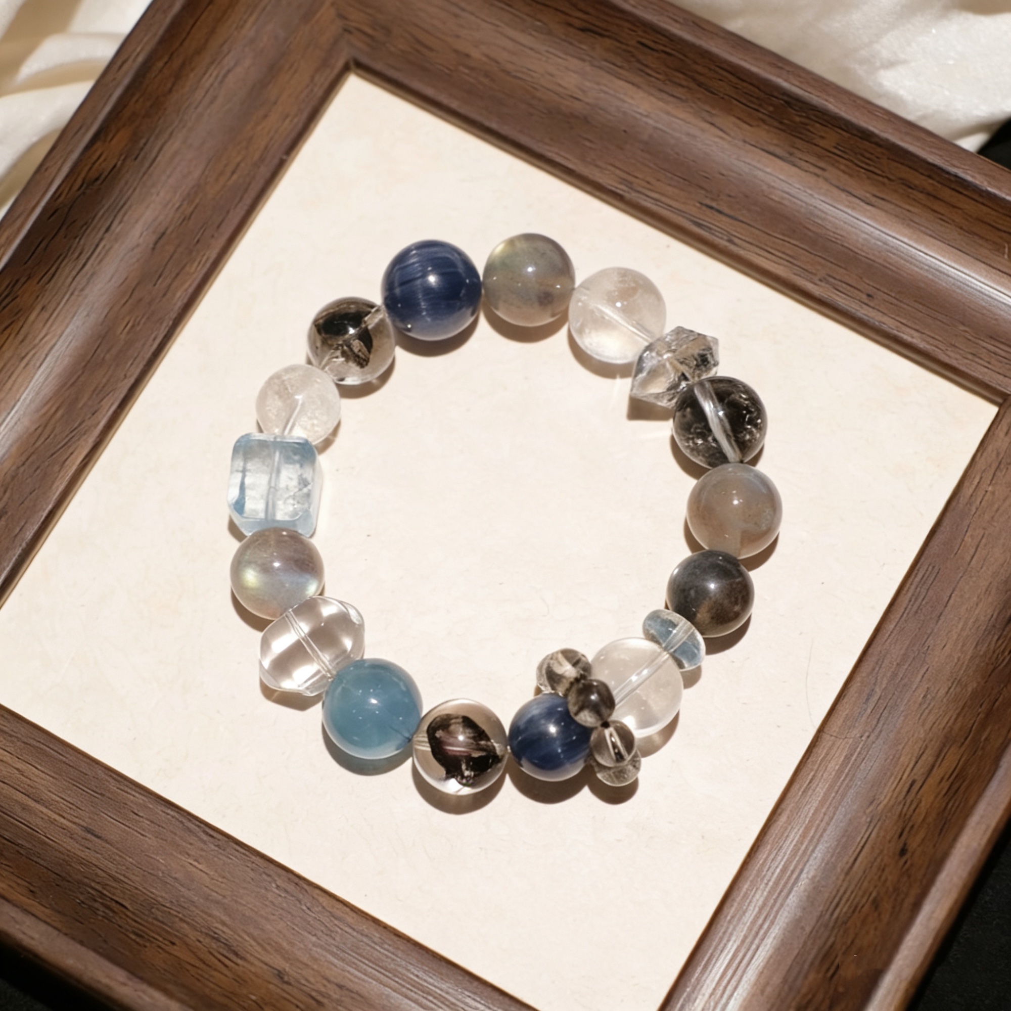 Seven-Stone Crystal Bracelet