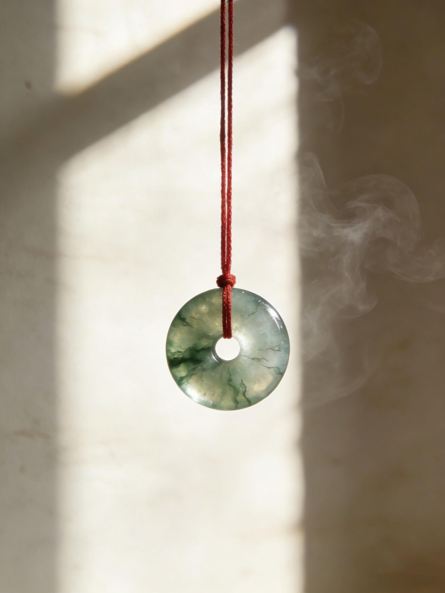 Jade Harmony Pendant — 翡翠平安扣