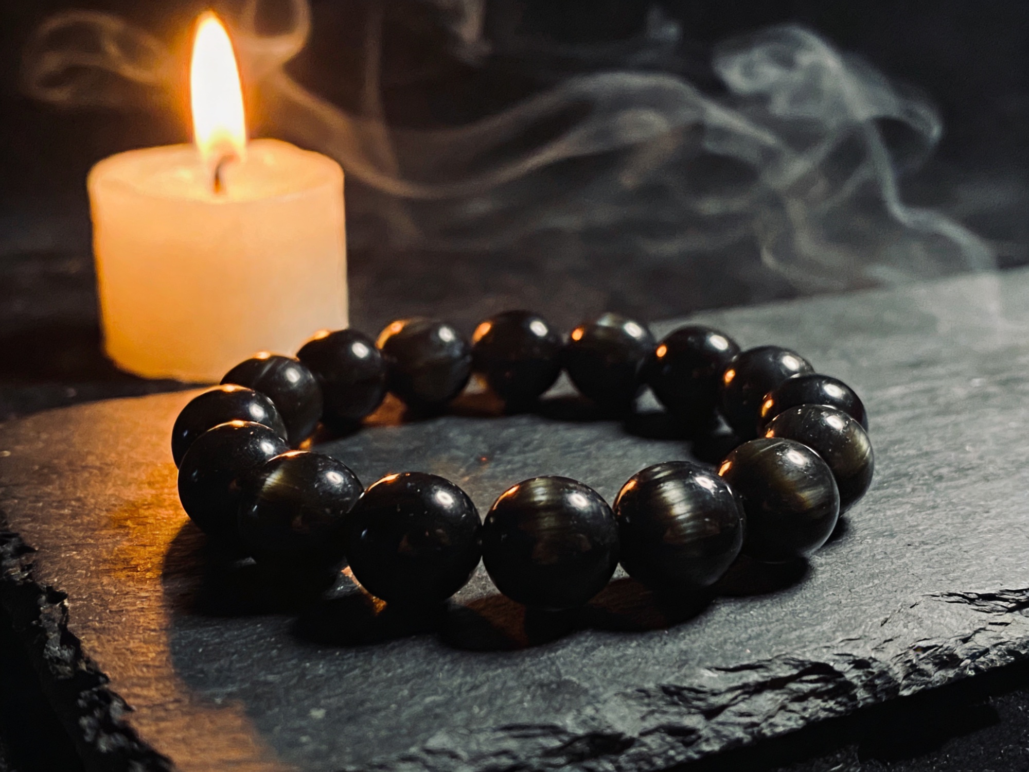 Obsidian Pi Xiu Bracelet
